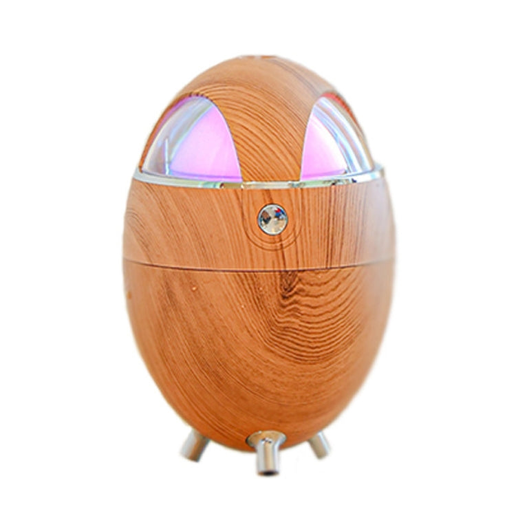 Y18 Mini USB Bedroom Spray Bright Night Lamp Humidifier(Light Wooden Grain) by bashfashion