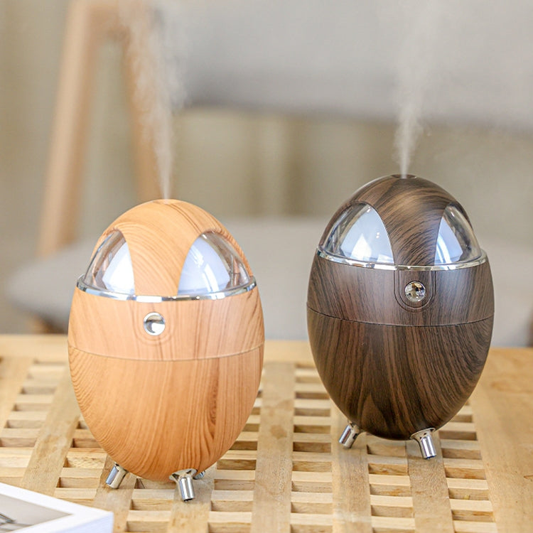 Y18 Mini USB Bedroom Spray Bright Night Lamp Humidifier(Light Wooden Grain) by bashfashion