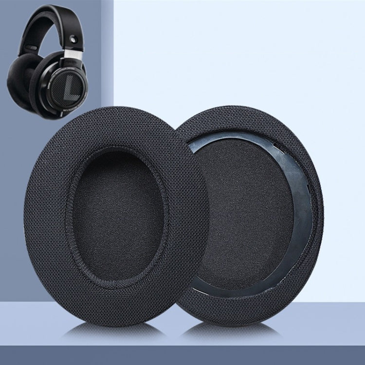 2 PCS Headset Sponge Earmuffs for Philips SHP9500(Black Mesh) by bashfashion