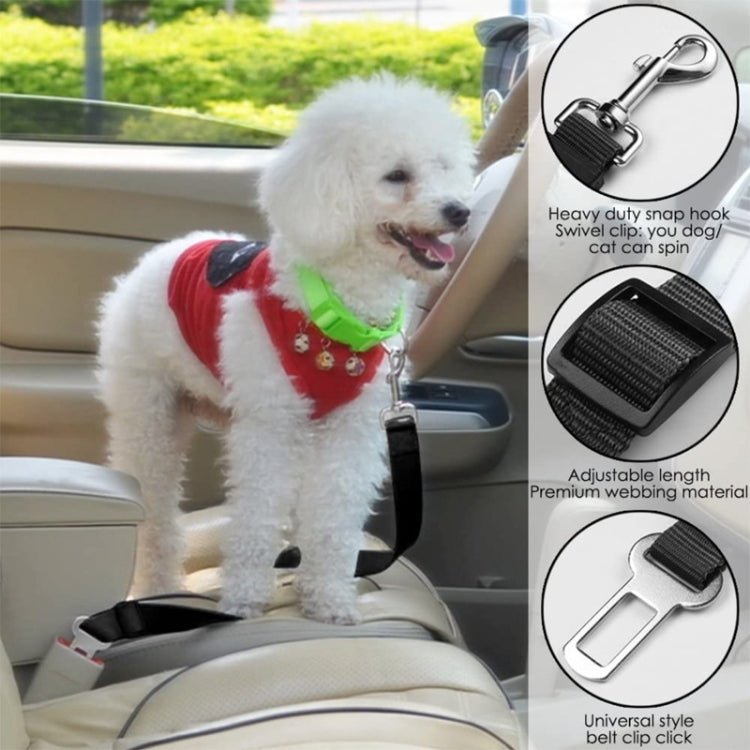 Car Seat Pet Buckle Safety Belt, Color Random Delivery by bashfashion