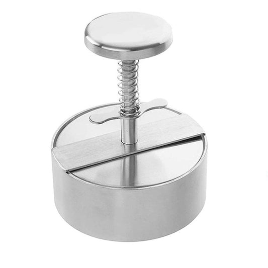 11.5cm Small Hamburg Pressed Meat 304 Stainless Steel Cake Press by bashfashion