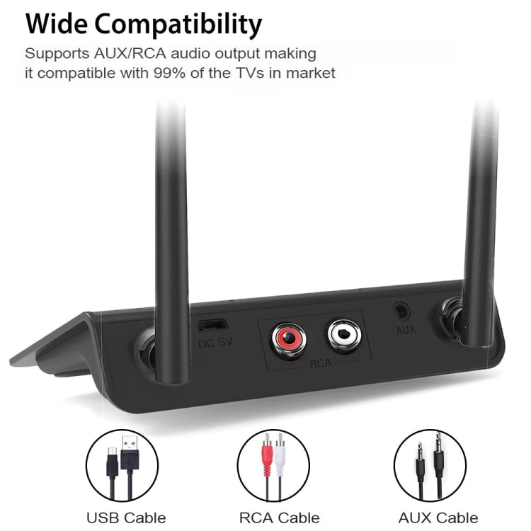 MB2 CSR Wireless Audio Adapter Bluetooth 5.0 Receiver & Transmitter by bashfashion