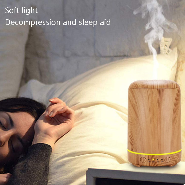 STB-105 Wood Grain Aromatherapy USB Air Purifier(Light Wooden Grain) by bashfashion