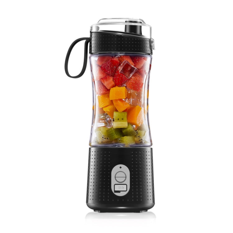 6-Blade Electric Fruit Juicer Juice Cup(Black) by bashfashion