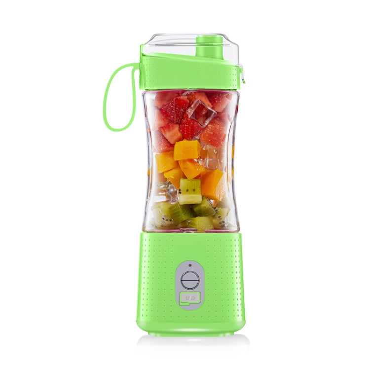 6-Blade Electric Fruit Juicer Juice Cup(Green) by bashfashion