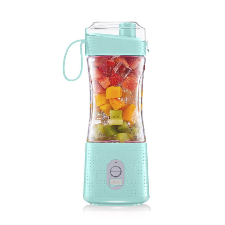 6-Blade Electric Fruit Juicer Juice Cup(Blue) by bashfashion