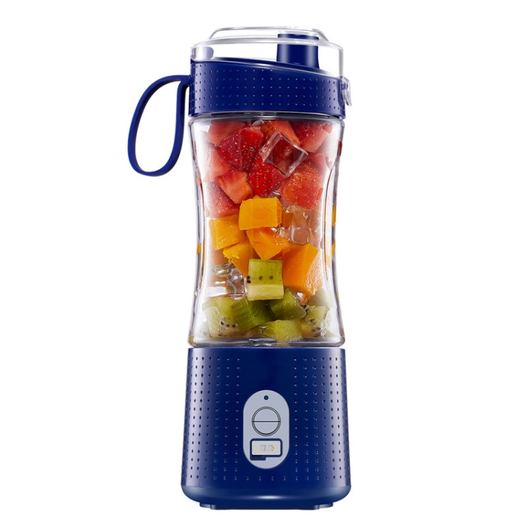 6-Blade Electric Fruit Juicer Juice Cup(Deep Blue) by bashfashion