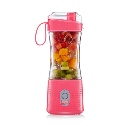 6-Blade Electric Fruit Juicer Juice Cup(Rose Red) by bashfashion