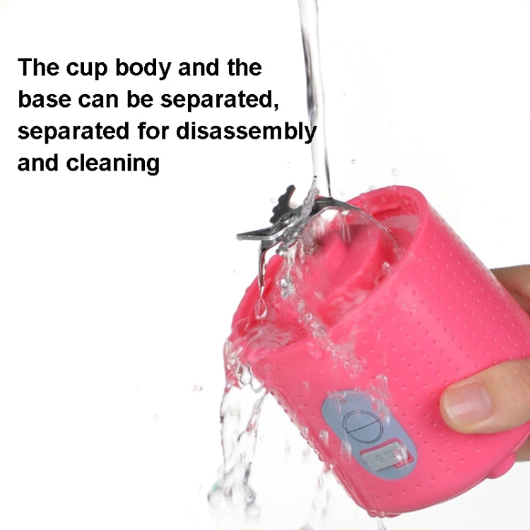 6-Blade Electric Fruit Juicer Juice Cup(Black) by bashfashion