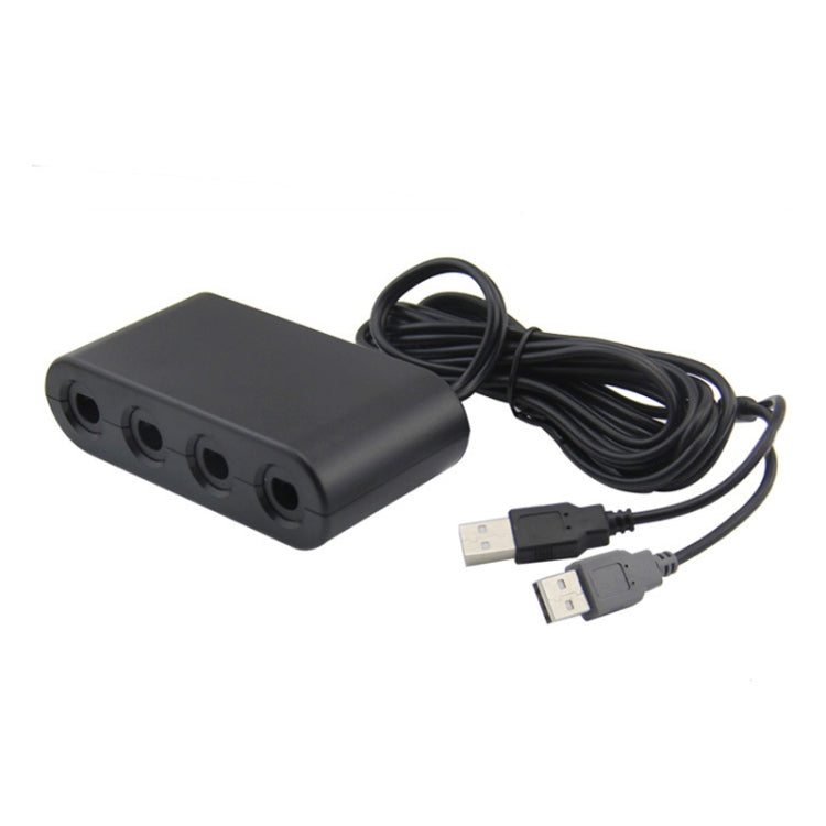 GC Handle To Wii U/PC/Switch Converter Adapter(Black) by bashfashion