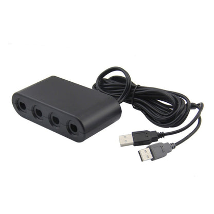 GC Handle To Wii U/PC/Switch Converter Adapter(Black) by bashfashion