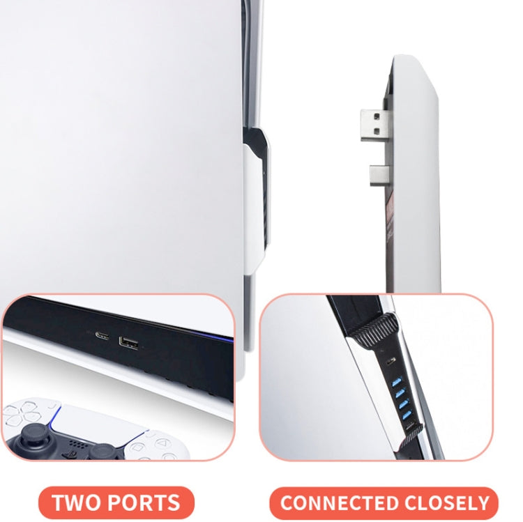 5 in 1 USB HUB For PS5 Console by bashfashion