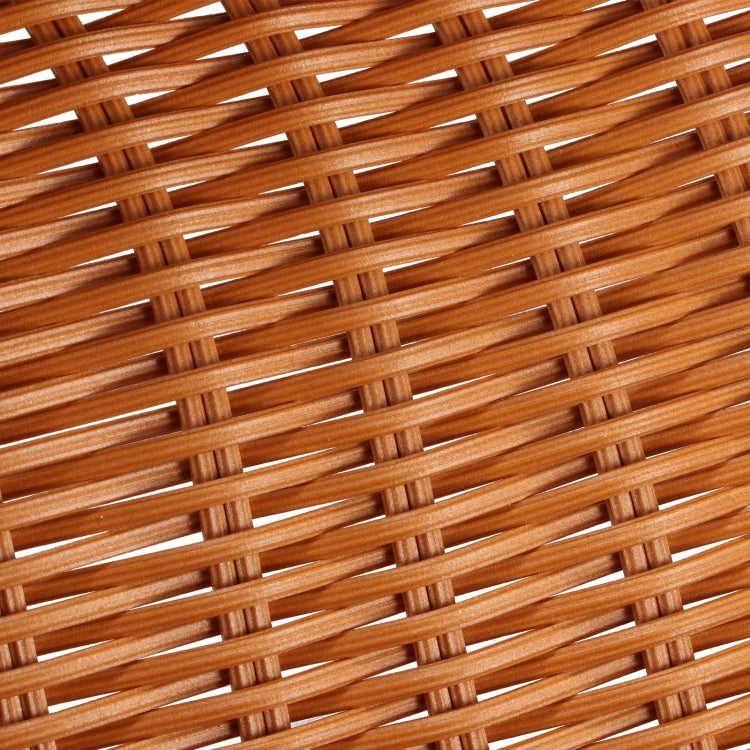 A1744 Rattan Basket Food Fruit Storage Basket Rectangular Fruit Plate, Size: Medium by bashfashion