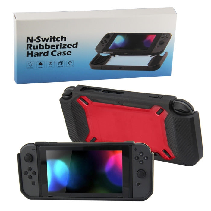 Scratch-Resistant Back Cover For Nintendo Switch(Black + Red) by bashfashion