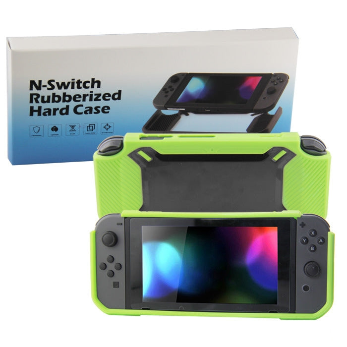 Scratch-Resistant Back Cover For Nintendo Switch(Green + Black) by bashfashion