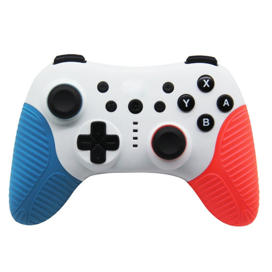 SW510 Wireless Bluetooth Controller With Vibration For Switch Pro(Red Blue) by bashfashion