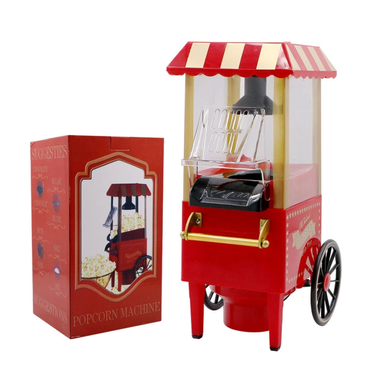 1200W Automatic Trolley Electric Popcorn Machine, Product specifications: 220V EU Plug by bashfashion