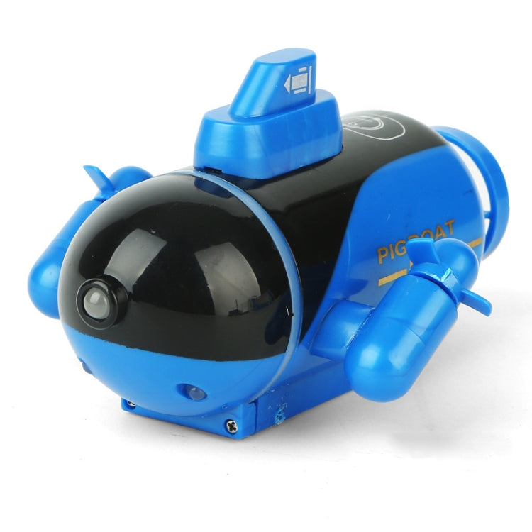 777-219 Mini Remote Control Submarine Small Remote Control Boat(Blue) by bashfashion