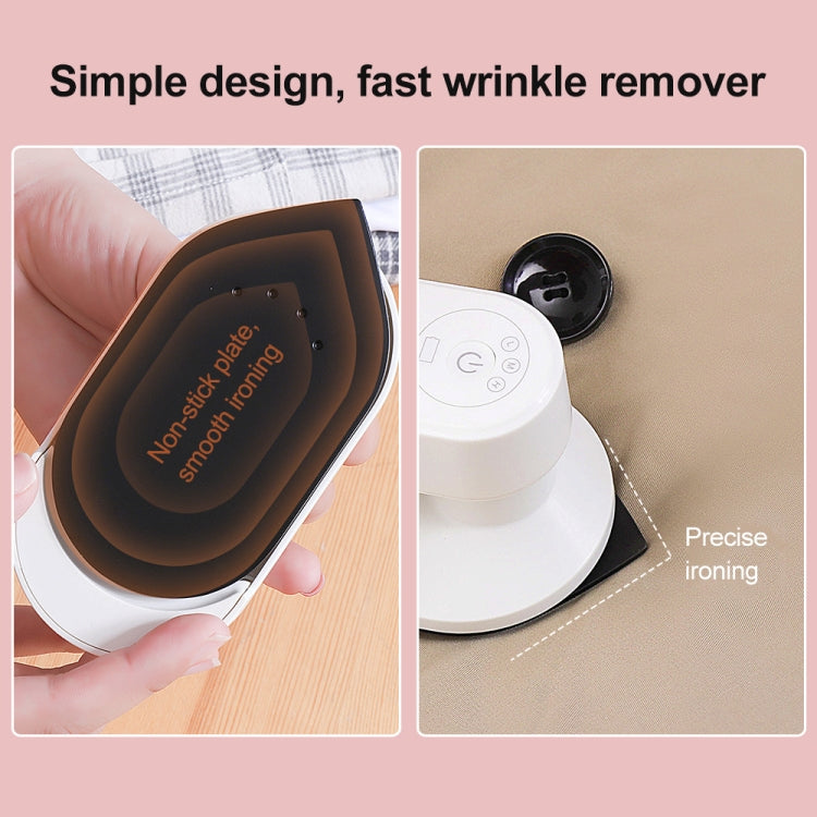 IM-168 Mini Wireless Ironing Iron Garment Steam(White) by bashfashion