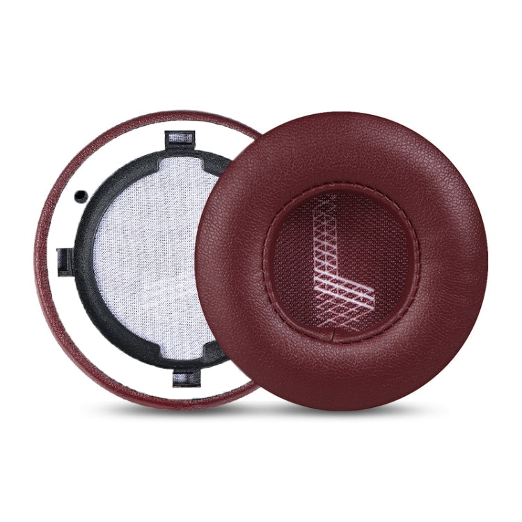 2pcs Protein Skin Sponge Earphone Cover For JBL E45BT/E35/E45(A-Red) by bashfashion