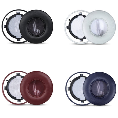 2pcs Protein Skin Sponge Earphone Cover For JBL E45BT/E35/E45(A-Red) by bashfashion