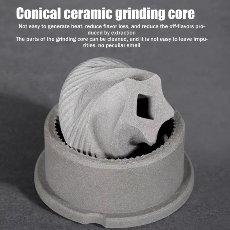 HB985 Portable Electric Grinding Coffee Machine(White) by bashfashion