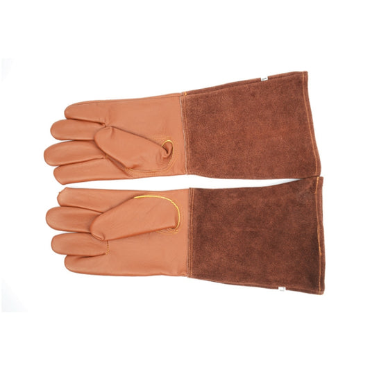 1 Pair JJ-GD102 Floral Garden Cut-Resistant Genuine Leather Gloves, Size: XL by bashfashion