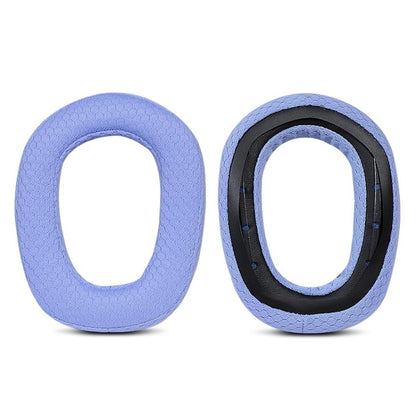 2pcs Sponge Earmuff Headrest Pad For Logitech G435, Color: Blue Earmuffs by bashfashion