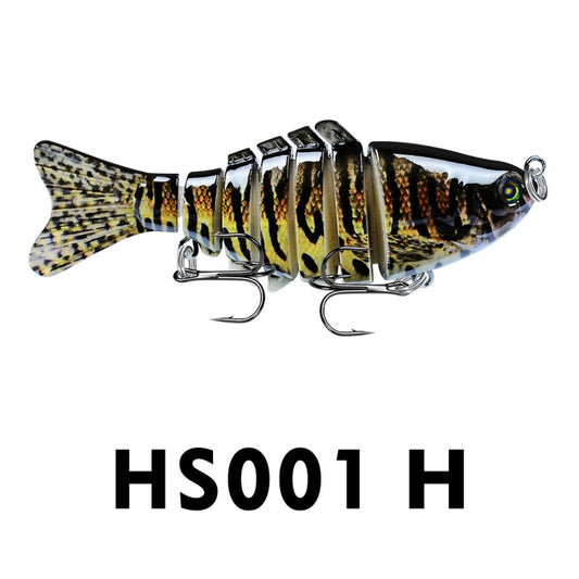 2 PCS PROBEROS HS001 10cm 15.5g Road Sub-Fish Bait Plastic Hard Bait(H) by bashfashion