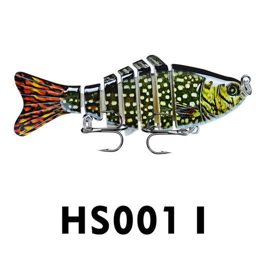 2 PCS PROBEROS HS001 10cm 15.5g Road Sub-Fish Bait Plastic Hard Bait(I) by bashfashion
