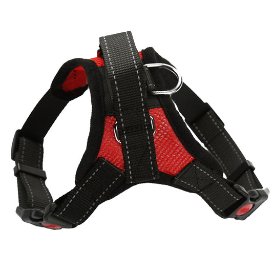 K9 Dog Adjustable Chest Strap, Size: XS(Breathable Red) by bashfashion