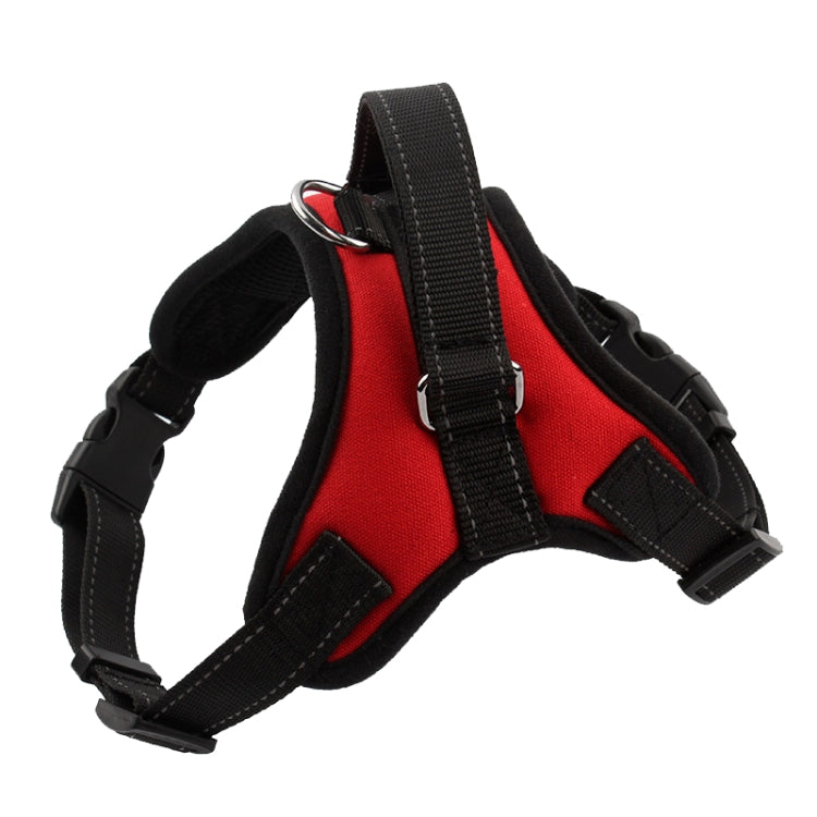 K9 Dog Adjustable Chest Strap, Size: S(Red) by bashfashion