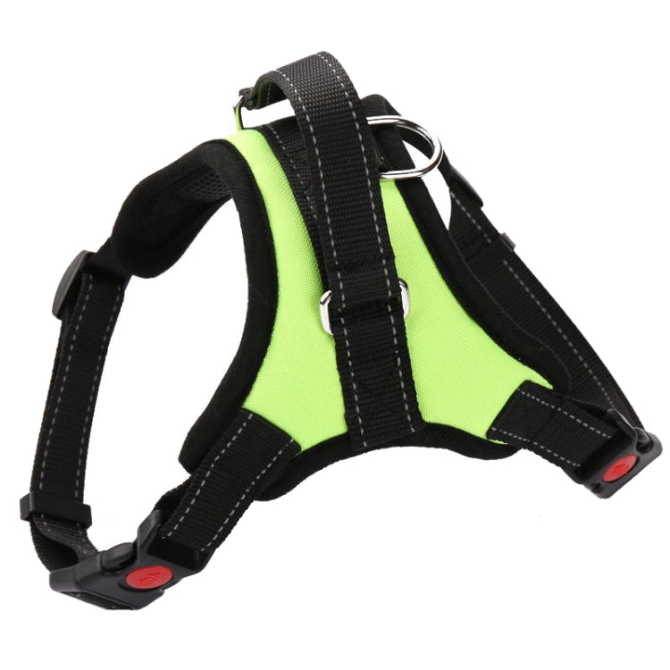 K9 Dog Adjustable Chest Strap, Size: M(Green) by bashfashion
