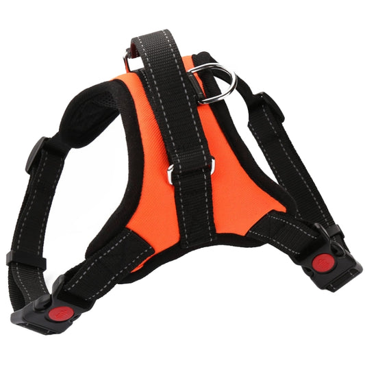 K9 Dog Adjustable Chest Strap, Size: L(Orange) by bashfashion