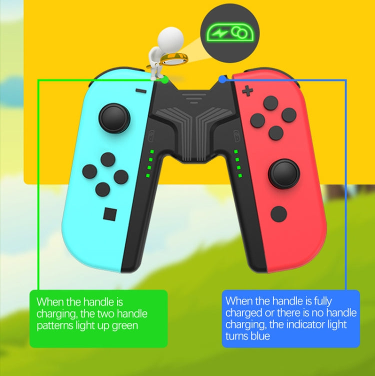2068 Handle Charging Grip For Switch Oled Joy-Con by bashfashion