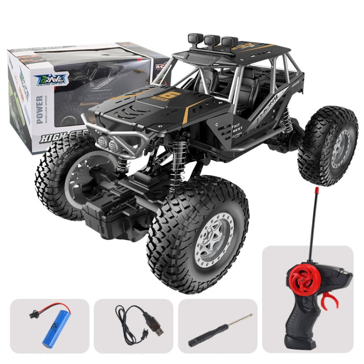 JZRC Alloy Remote Control Off-Road Vehicle Charging Remote Control Car Toy For Children Medium Alloy Black by JZRC