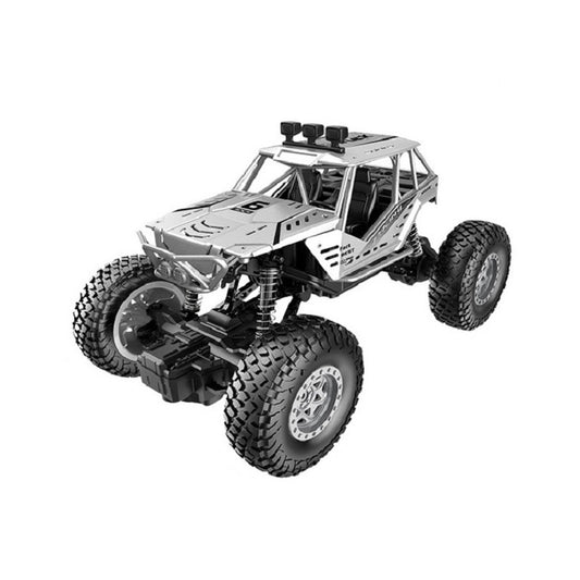 JZRC Alloy Remote Control Off-Road Vehicle Charging Remote Control Car Toy For Children Medium Alloy Silver by JZRC