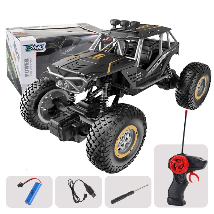 JZRC Alloy Remote Control Off-Road Vehicle Charging Remote Control Car Toy For Children Large Alloy Black by JZRC