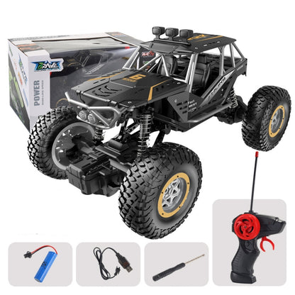 JZRC Alloy Remote Control Off-Road Vehicle Charging Remote Control Car Toy For Children Large Alloy Black by JZRC