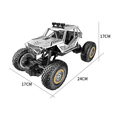JZRC Alloy Remote Control Off-Road Vehicle Charging Remote Control Car Toy For Children Large Alloy Black by JZRC