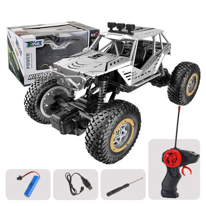 JZRC Alloy Remote Control Off-Road Vehicle Charging Remote Control Car Toy For Children Large Alloy Silver by JZRC