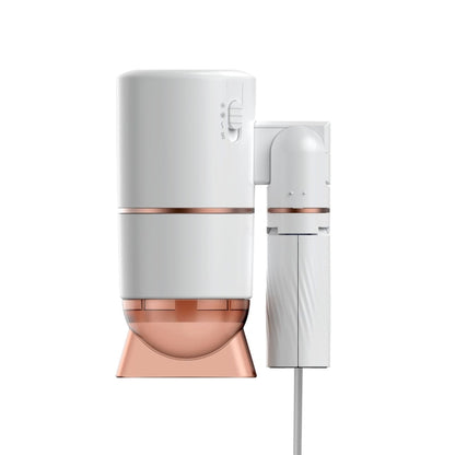 ZMFT-001 Hands-Free Desktop Hair Dryer, Specification: EU Plug(White) by bashfashion