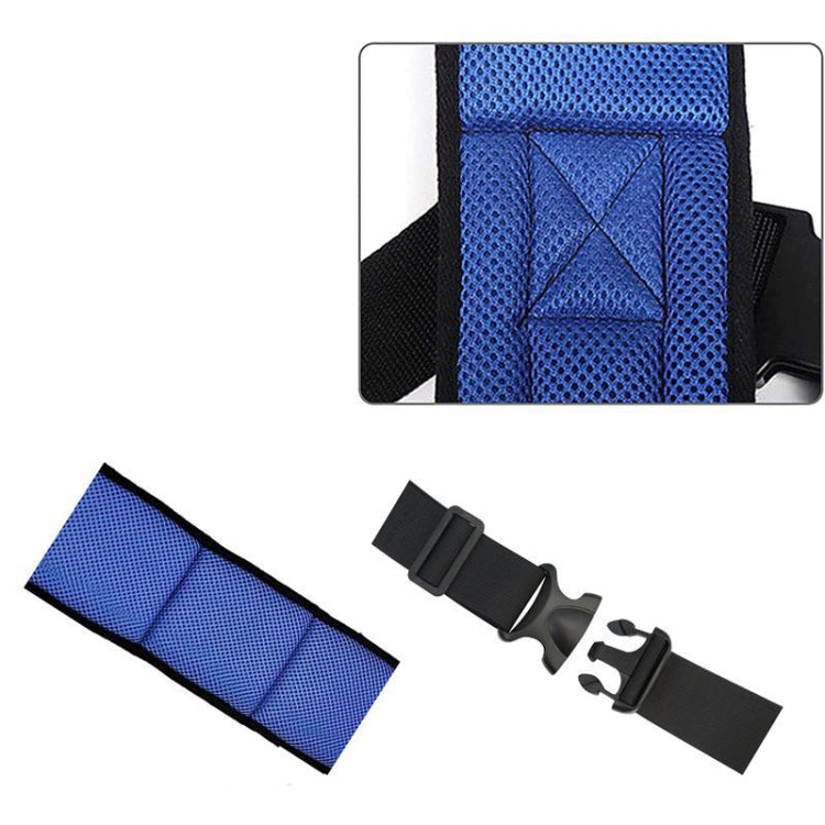 LYAQD-3 Postoperative Anti-Fall Wheelchair Adjustable Seat Belt(Blue) by bashfashion