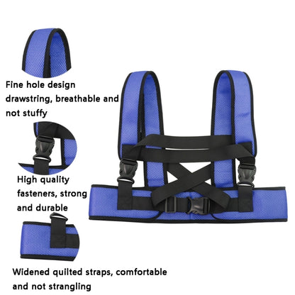 LYAQD-3 Postoperative Anti-Fall Wheelchair Adjustable Seat Belt(Blue) by bashfashion