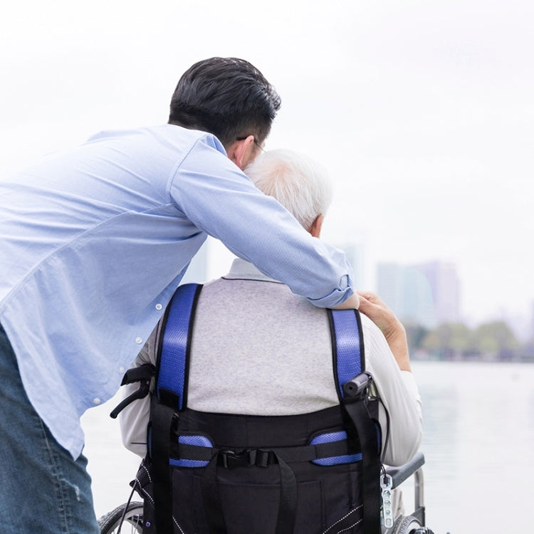 LYAQD-3 Postoperative Anti-Fall Wheelchair Adjustable Seat Belt(Blue) by bashfashion