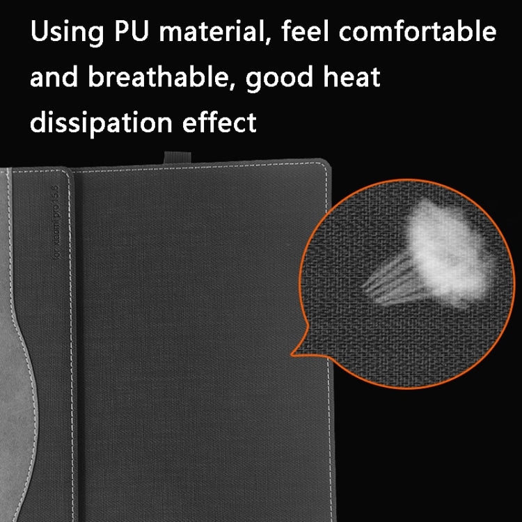 Laptop Anti-Drop Protective Case For Xiaomi Pro 15.6 2021(Gentleman Gray) by bashfashion