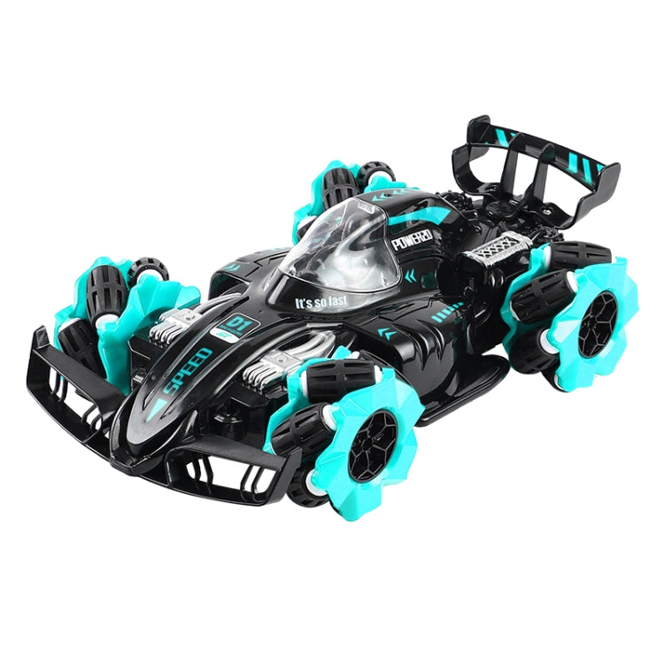 RD158-2 2.4G Four-Wheel Drive Horizontal Spray Remote Control Car(F1 Blue) by bashfashion