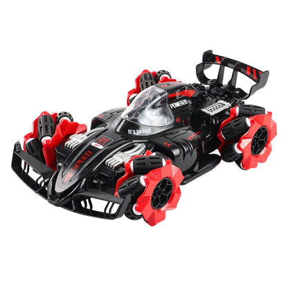 RD158-2 2.4G Four-Wheel Drive Horizontal Spray Remote Control Car(F1 Red) by bashfashion