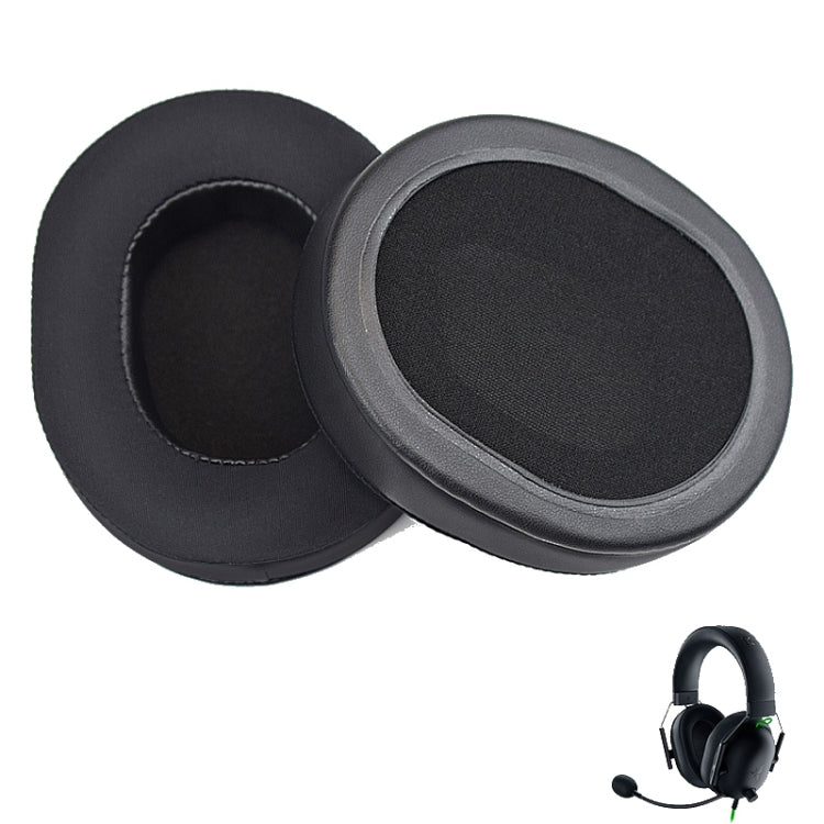1 Pair Earpads For Razer BlackShark V2 X / V2 USB Headset, Color: Black Gel by bashfashion