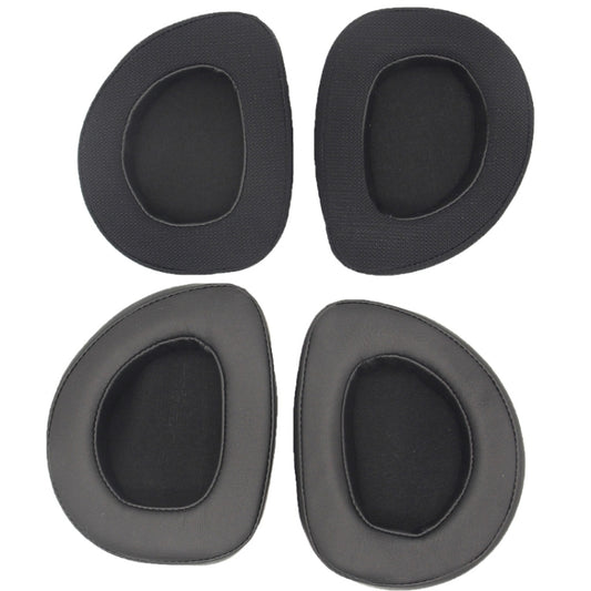 2pcs Ear Pads For ASUS Rog Delta USB-C Headset(Black Mesh) by bashfashion
